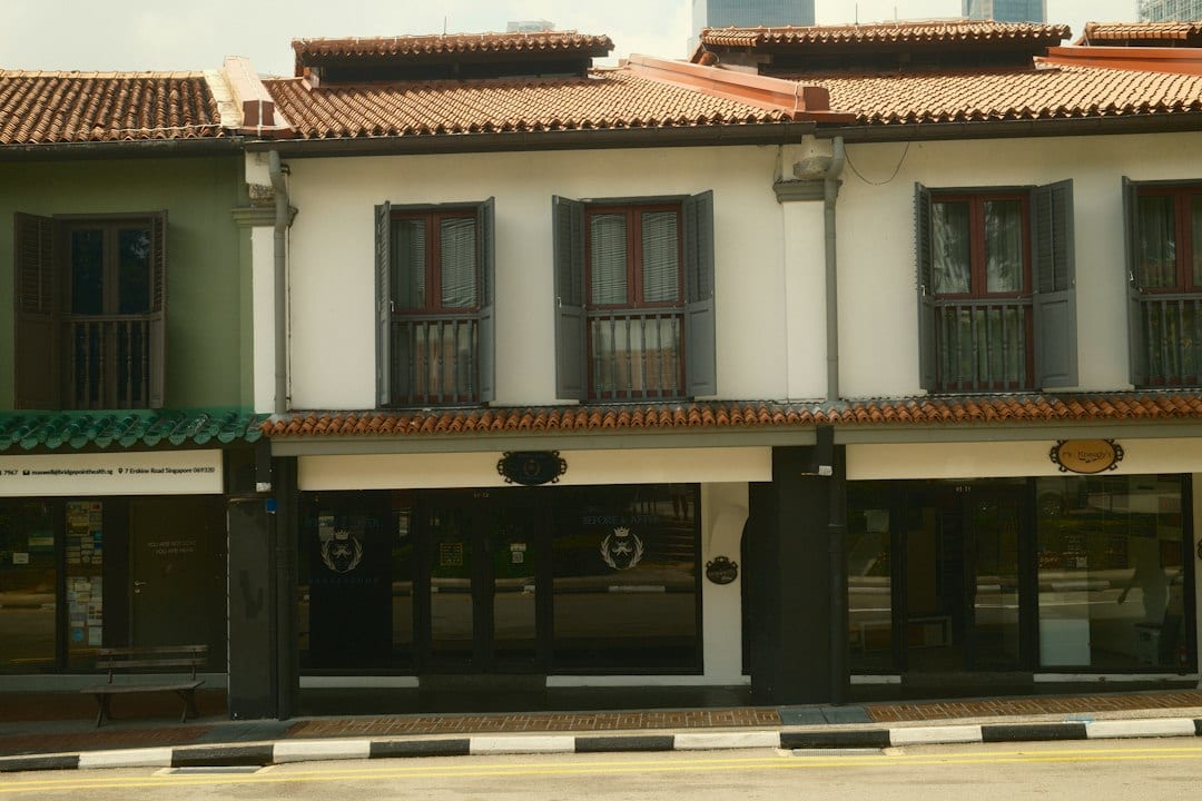 Illustrative exterior of a Singapore landed terrace home